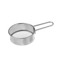 1/2 Chiếc Lưới Lọc Nhỏ Bằng Thép Không Gỉ Có Thể Được Sử Dụng Để Rây Bột/Đường Bột/Bột Ca Cao/bột Matcha/Bột Cà Phê - Bạc - Xem 7