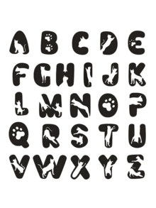 定制猫图案名字项链 男女皆宜 不锈钢定制项链吊坠个性颈链珠宝生日礼物