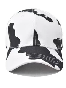 1 Stück Baseballkappe mit Milchmuster, Unisex, Kuh-Muster Kappe, modischer Outdoor Lässig Sonnenhut, Retro Schirmform Design - Verschiedenfarbig - Übersicht 6