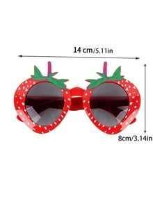Hawaiian Style Summer Cocktail Glasses, Party, Beach, Dance Party Glasses, Funny Costume Glasses - Black - View 3
