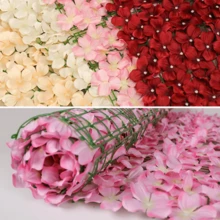 1pc Artificial Hedge Flower Trellis Outdoor Expanding Garden Fence Privacy Screening ,Artificial Ivy Fence Screening, Artificial Flower Fence Trellis Fence Panels Garden Wall Privacy Fence Adornment For Wedding Yard ,Christmas - Purple - View 10