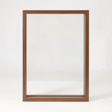 1 件木质双面透明相框，桌面展示，加厚高清亚克力透明面板，适合存放照片、植物标本，浅木色和胡桃木色新款桌面装饰框架 - 彩色 - 查看 17