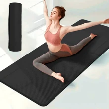 1 Piece Multi-Color183*56* 0.8cm,0.3inch Thick Yoga Mat Comfortable Yoga Mat Soft Padded Fitness Mat For Sports Fitness, Tapete Yoga, Gymnastics, Exercise, Pilates,Gym Mat, Fitness Floor Mat , Gym Set ,Suitable For Gift Giving,Mother's Day Gift, Birthday Gift, Christmas Gift