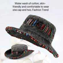 1 buc Pălărie Retro Colorată cu Boruri Late - Pălărie de soare sport cu curea reglabilă, Șapcă de vară respirabilă pentru femei în aer liber, Accesoriu casual pentru drumeții pe plajă, festivaluri de muzică, Accesoriu de cap durabil pentru camping și drumeții, Potrivită pentru toamnă/iarnă, nuntă elegantă, Accesorii de păr vintage, Căciulă moale din satin! Ideală pentru Halloween, rechizite școlare sau un cadou personalizat adorabil cu tematică pentru femei