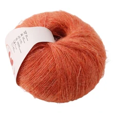 1pc 25g Mohair, Wool Thread, Fine Hand Woven Thread, Scarf Thread, Shawl Yarn, Hook Bag And Clothing And Veil