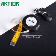AKTION 1.5m/2m/3m Retractable Soft Tape Measure Dual Scale For Sewing Knitting - Random Color - View 11