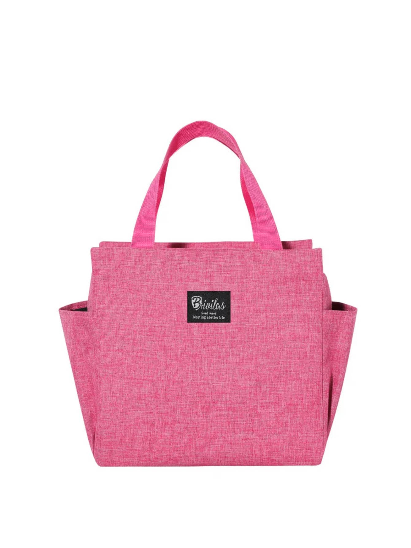 Large Women's Thermal Bag For Lunch And Going Out - 玫瑰 - 查看 1