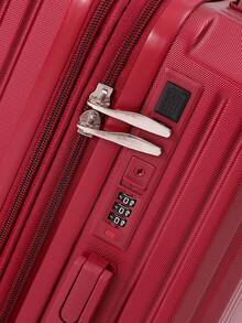 Elegance Carry-On Suitcase - 酒紅色 - 查看 4
