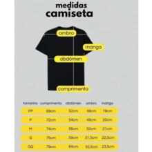 Camiseta Masculina Blusa Importada Camisa 100% Algodao premium estampa em Alta - Branco - Visão 5