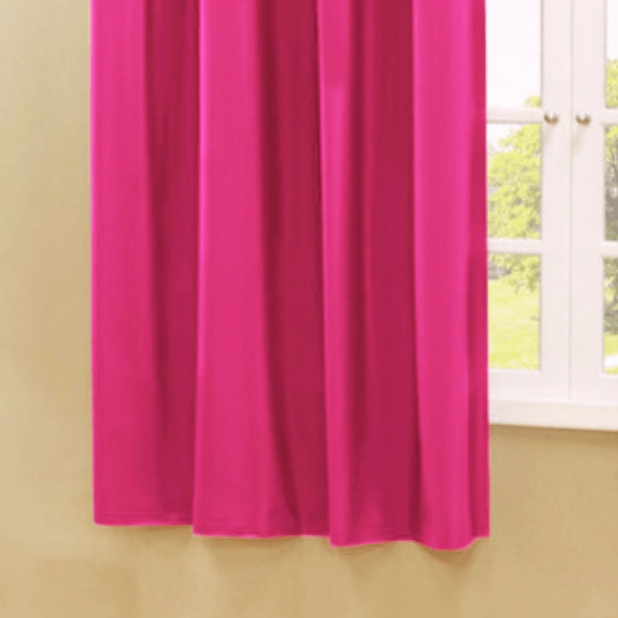 Blackout Kitchen Curtain 2.20 X 1.30 In Various Colors - 粉色 - 查看 2