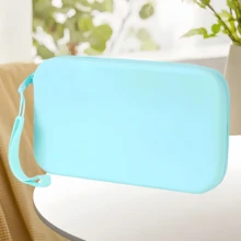Large Square Silicone Cosmetic Bag, Beach Bag, Hand Bag, Wristlet Pouch, Travel Toiletry Organizer Bag, Makeup Brush & Phone Multi-Function Storage Bag Room Decors, Makeup Bag, Travel Essentials, Organizer, Storage, Makeup Organizer, Makeup Bag, Toiletry Bag, Desk Organiser, Cosmetic Bag, Makeup Bag Make Up Pouch, Make Up Bags, Makeup Bag, Bag, Make Up Pouch, Travel Essentials, Makeup Bag, Cosmetic Bag, Large Capacity, Large Makeup Bag,Gifts For Women,Christmas Gifts,Gift Ideas For Women - Multicolor - View 19