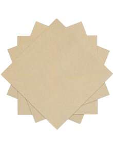 200 Sheets Bamboo Pulp Natural Color Daily Napkins, Disposable Foldable Kitchen, Dining Table, Event Occasions Soft Bamboo Paper Tissue,Kitchen,Bathroom,Home,Household Supplies - Beige - View 10