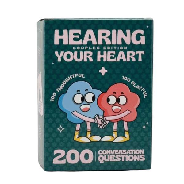 Conversation Question Cards - Couples Card Game For Date Night And Travel Adventures | Great Gift For Valentine's Day, Christmas Gift For Couples - 200 Questions And 2 Wild Cards - Dive Into A Deeper Connection!