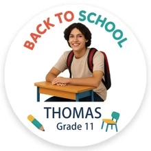 60pc Custom Transparent Waterproof Name Labels For School Supplies, Personalized Stickers For Water Bottles, Lunch Boxes, Daycare, Camp, Sports Activities, Personal Items, Durable And Long-Lasting, Make Belongings Easily Identifiable