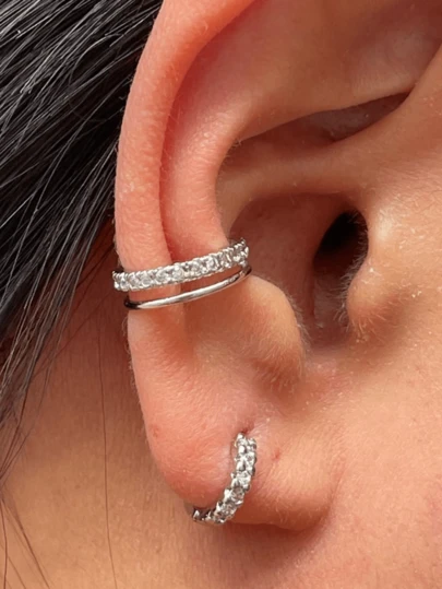 Piercing Conch Duplo 1 Estilo Elegante e Versátil - ONP1501