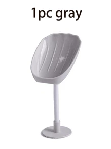 1/2/3/4件贝壳皂盒，创意皂盒，壁挂式排水免钻收纳架，浴室马桶皂架，延长肥皂寿命，保持肥皂干爽清洁，易于清洁。大孔设计，快速排水，保持肥皂干燥，浴室必备皂盒。家居浴室装饰秋季装饰返校季 - 彩色 - 查看 14