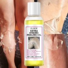 1pcs/2pcs Exfoliator Oil,Yellow Peeling Oil,Rejuvenating And Beautifying The Skin, Deep Cleansing And Removing Dead Skin,Nourish The Body,Body And Facial Care Oil - Màu vàng - Xem 6