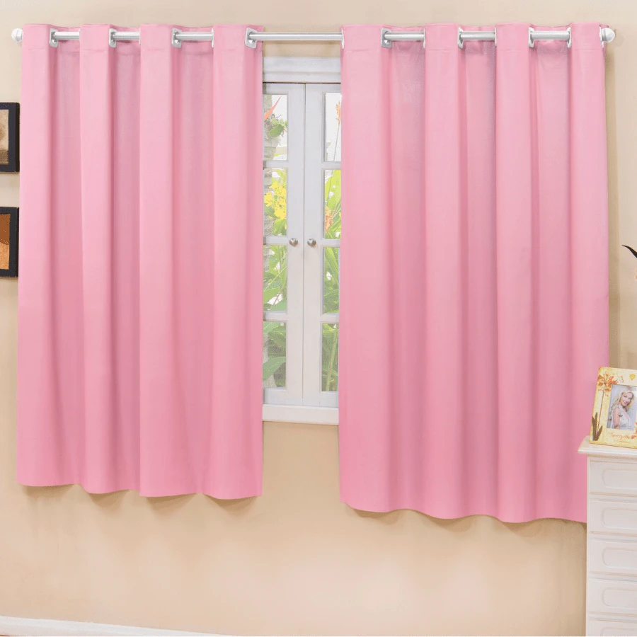 Cortina Cozinha Corta Luz Blackout/Blecaute 2,20 X 1,30 Varias Cores