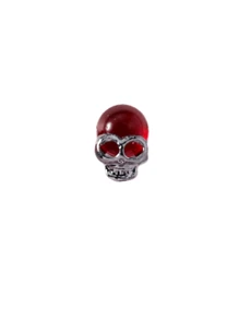 1pc Boxed Halloween Metal Skull Cool And Handsome Tooth Accessories (Box Random)