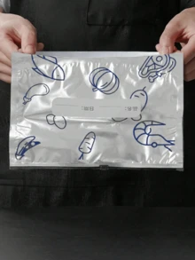 10pcs Reusable Aluminum Foil Food Storage Bags With Zipper - Thick, Leak-Proof, Self-Sealing, Perfect For Fresh Fruits & Vegetables, Ideal For Meal Prep & Pantry Organization, Pantry Organizers And Storage ﻿