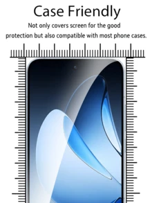 3 件高清钢化玻璃屏幕保护膜，适用于 OPPO 系列，防刮擦，表面光滑，防指纹，易于安装屏幕保护必需品，适用于日常防护、办公室、家庭手机屏幕保护膜手机配件防水防震防摔全覆盖 - 彩色 - 查看 10