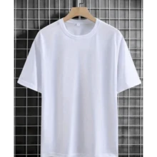 Camiseta Masculina Blusa Importada Camisa 100% Algodao premium estampa em Alta - Branco - Visão 3