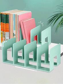 1个多功能储物架，书架，适用于床头柜或办公桌，节省空间，是床头柜和工作台的理想收纳方案，方便取用书籍、文件和小物件。简约设计，与现代家居风格相得益彰。可轻松放置于床边或桌面，适用于卧室、家庭办公室或起居空间。轻巧而坚固，组装简便，步骤清晰。紧凑的造型使其能够轻松放置在狭小角落，不会显得杂乱。经久耐用，实用性强，是日常收纳的理想之选。 - 彩色 - 查看 10