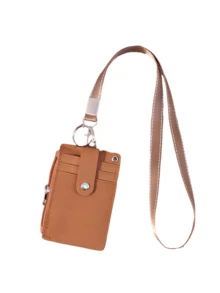 1PCPractical Work School ID Card Badge Holder With Keyring Rope Layards Neck Strap Bag Accessories,For Nurse Officer Teacher Security Staff Women Men - Multicolor - View 9