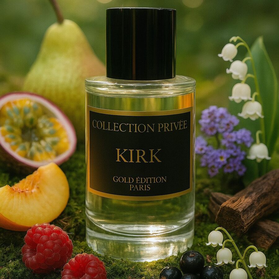 Fragrance World PRIVATE COLLECTION GOLD EDITION – KIRK 50ML EAU DE PARFUM – UNISEX - Fruit - View 1