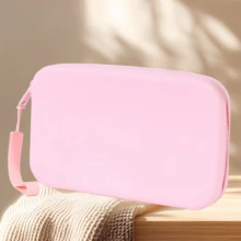 Large Square Silicone Cosmetic Bag, Beach Bag, Hand Bag, Wristlet Pouch, Travel Toiletry Organizer Bag, Makeup Brush & Phone Multi-Function Storage Bag Room Decors, Makeup Bag, Travel Essentials, Organizer, Storage, Makeup Organizer, Makeup Bag, Toiletry Bag, Desk Organiser, Cosmetic Bag, Makeup Bag Make Up Pouch, Make Up Bags, Makeup Bag, Bag, Make Up Pouch, Travel Essentials, Makeup Bag, Cosmetic Bag, Large Capacity, Large Makeup Bag,Gifts For Women,Christmas Gifts,Gift Ideas For Women - Multicolor - View 16