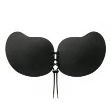 1 Pc Or 4 Pcs Sticky Bra, Backless Strapless Bra Push Up, Adhesive Invisible Lift Up Bras - Multicolor - View 19
