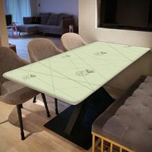 1 buc. Covoraș de masă multifuncțional din PVC, seria Dynamic Geometry. Este impermeabil și rezistent la umezeală, cu o rezistență puternică la petele de ulei, ceea ce face dificilă lăsarea unei urme chiar și de o singură picătură de pată. Vine într-o dimensiune mare și extinsă, potrivită pentru birouri, birouri de studiu și mese de joc și poate fi amplasată cu ușurință și în dulapurile laterale.