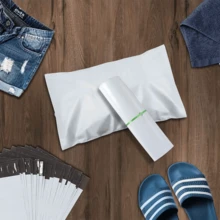 100pcs Folienversandtaschen Versandbeutel Versandtüten Verpackung Verschiedene Größen - Weiss - Übersicht 8