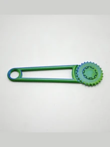 1 Packung 3D gedruckter Locher, PLA Material Kartonlochstanze für Heimwerken, Papierperforator, Bastel- und Büroartikel mit präzisem Lochanzeiger