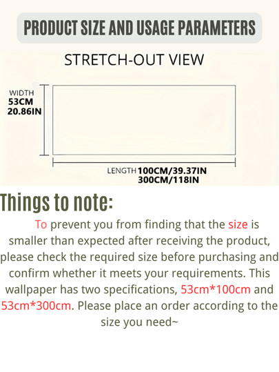 Roll 53*100cm3D Bloemen Wallpaper, Self Adhesive Non Woven Fabric Removable Flower Pattern, Bedroom Living Room ation, ation TV Background Wand Sticker,53*300cmOptional view 11