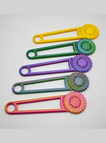 1 Packung 3D gedruckter Locher, PLA Material Kartonlochstanze für Heimwerken, Papierperforator, Bastel- und Büroartikel mit präzisem Lochanzeiger