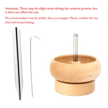 一款用于珠宝首饰生产的串珠机，配备1个珠宝棒铲或1个珠宝专用镊子带铲，方便旋转木粘土串珠机，用于制作腰围、手链、项链等串珠产品