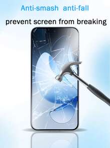 3 件高清钢化玻璃屏幕保护膜，适用于 OPPO 系列，防刮擦，表面光滑，防指纹，易于安装屏幕保护必需品，适用于日常防护、办公室、家庭手机屏幕保护膜手机配件防水防震防摔全覆盖 - 彩色 - 查看 4