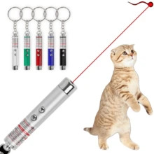 1pc/2pcs/3pcs Laser Pointer Cat Toys Pen, Portable, Pet Training And Cat Interactive Toys, Mini Aluminum Alloy Laser Cat Teaser, White LED + Infrared Dual Function Flashlight, Pet Cat Laser Pointer
