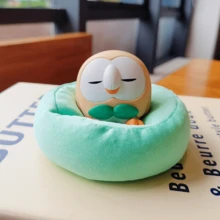 Leisure Time Series Decor – Bring Cozy Charm To Your Space With These Adorable Collectible Figurines! Perfect For Anime Fans' Shelves, Gaming Room Displays, Or Adding To Office/Workstation Setups. - Brown - View 3