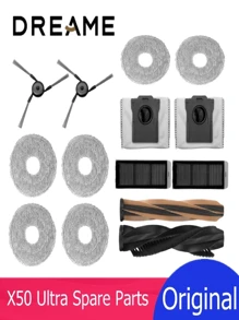 Original Gift Box Vacuum Robot Accessories, Vacuum Cleaner Robot Spare Parts, Compatible With Dreame X50 Ultra/X50 Master/Mova V50 Ultra/L50 Pro Ultra X40 Plus S40 Enhanced L40s(Pro) Ultra Robot Vacuum Cleaners - White - View 1