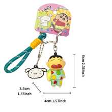 蜡笔小新经典款腕带夹 - 可爱又值得收藏的腕带夹，展现了蜡笔小新最具标志性的造型！这些多功能腕带夹可用于装饰背包、铅笔盒、钥匙扣，或作为趣味包袋挂饰。采用耐用材料制成，无论您走到哪里，都能完美展现您对这个淘气角色的喜爱！ - 綠色 - 查看 5