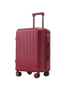 Elegance Carry-On Suitcase - 酒紅色 - 查看 2