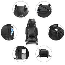 Hiking Backpack 90L Large Capacity Trekking Rucksack Waterproof Hiking Rucksack Travel Bag Lightweight Outdoor Camping Daypack For Men Women Climbing Touring - 預設 - 查看 4