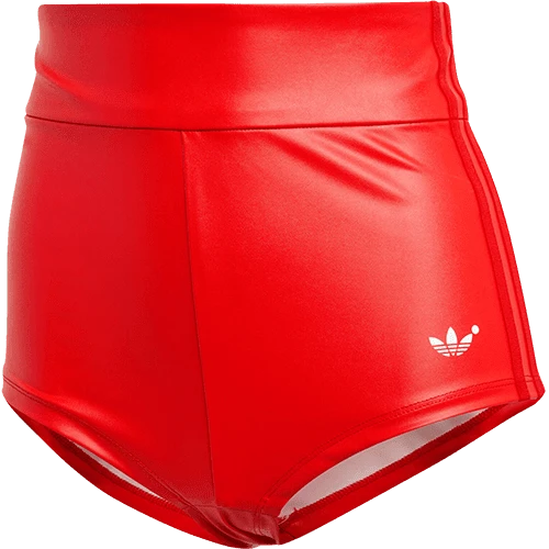 Adidas Trefoil High Waist Fashionable Women's Slim Fit Shorts Swimsuit IB4546