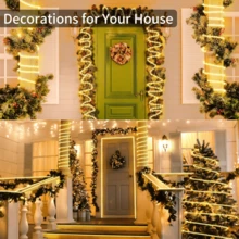 200/100/50 Lights Battery Box String Lights, Battery Powered LED String Lights With 8 Modes And Remote Control, Ideal For Patio, Camping, Tent, Pool, Garden, Fairy Lights For Halloween, Thanksgiving Decoration - 8 Modes - View 4