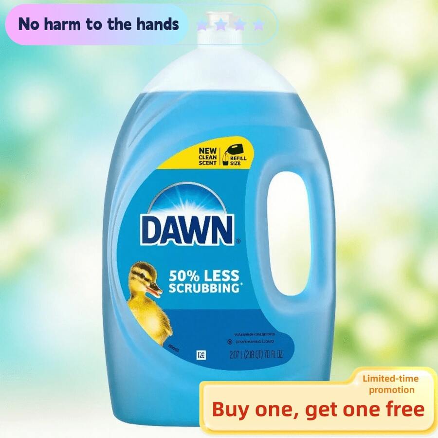 Buy One Get One Free - "Dawn Ultra Dish Soap Original – #1 For Cutting Tough Grease & Grime! 2X More Power Vs. Ordinary Detergents