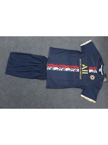 Customizable Children's And Youth Football Sets (13-16 Years Old) - Personalized Jersey And Shorts Sets With Customizable Logos, Numbers, And Text Content