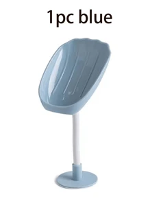 1/2/3/4件贝壳皂盒，创意皂盒，壁挂式排水免钻收纳架，浴室马桶皂架，延长肥皂寿命，保持肥皂干爽清洁，易于清洁。大孔设计，快速排水，保持肥皂干燥，浴室必备皂盒。家居浴室装饰秋季装饰返校季 - 彩色 - 查看 15