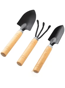 1pc Customized Engraved Gardening Tool Set, Includes Green Plant Soil Shovel, Trowel, Spade